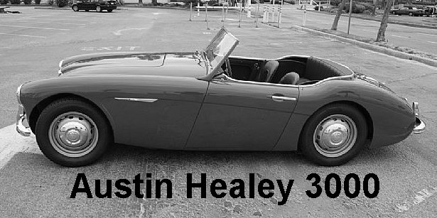 Austin-Healey 3000 sports car